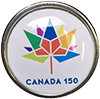 Canada 150 Round Lapel Pin