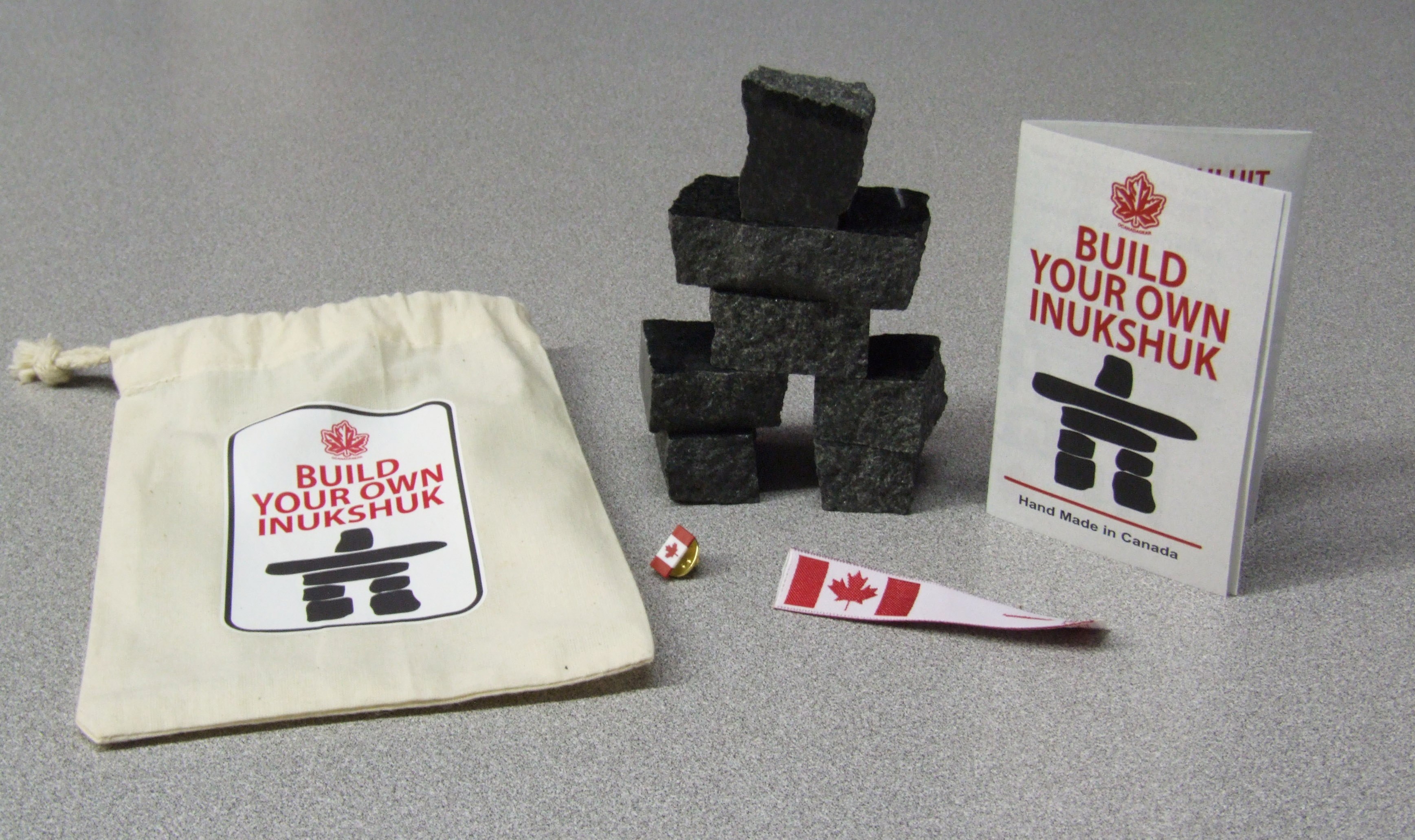 Build your own Canada Inukshuk