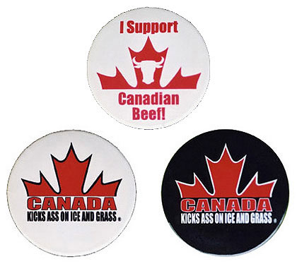 Canada buttons…your choice of 3 styles!