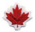 Canada Maple Leaf or Flag Knitted Stickers