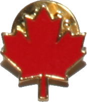 Maple Leaf Lapel Pin
