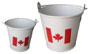 Canada Metal Pail with handle (2 sizes)