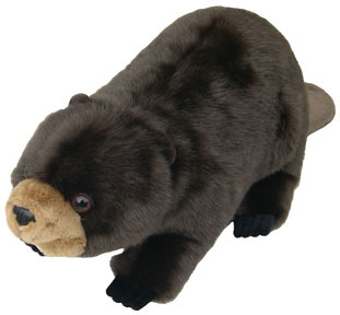 Canada Life-Size Stuffed Beaver