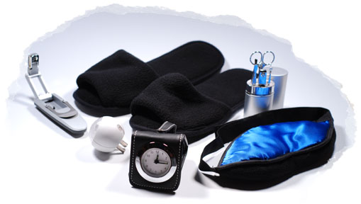 Items included inside travel pack
