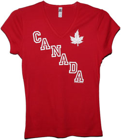 Canada Maple Leaf T-shirt (white)